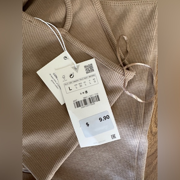 Zara crop & short set. NWT - Picture 4 of 4